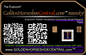 Evancom® Golden Horseshoe Central dot Community™ Card